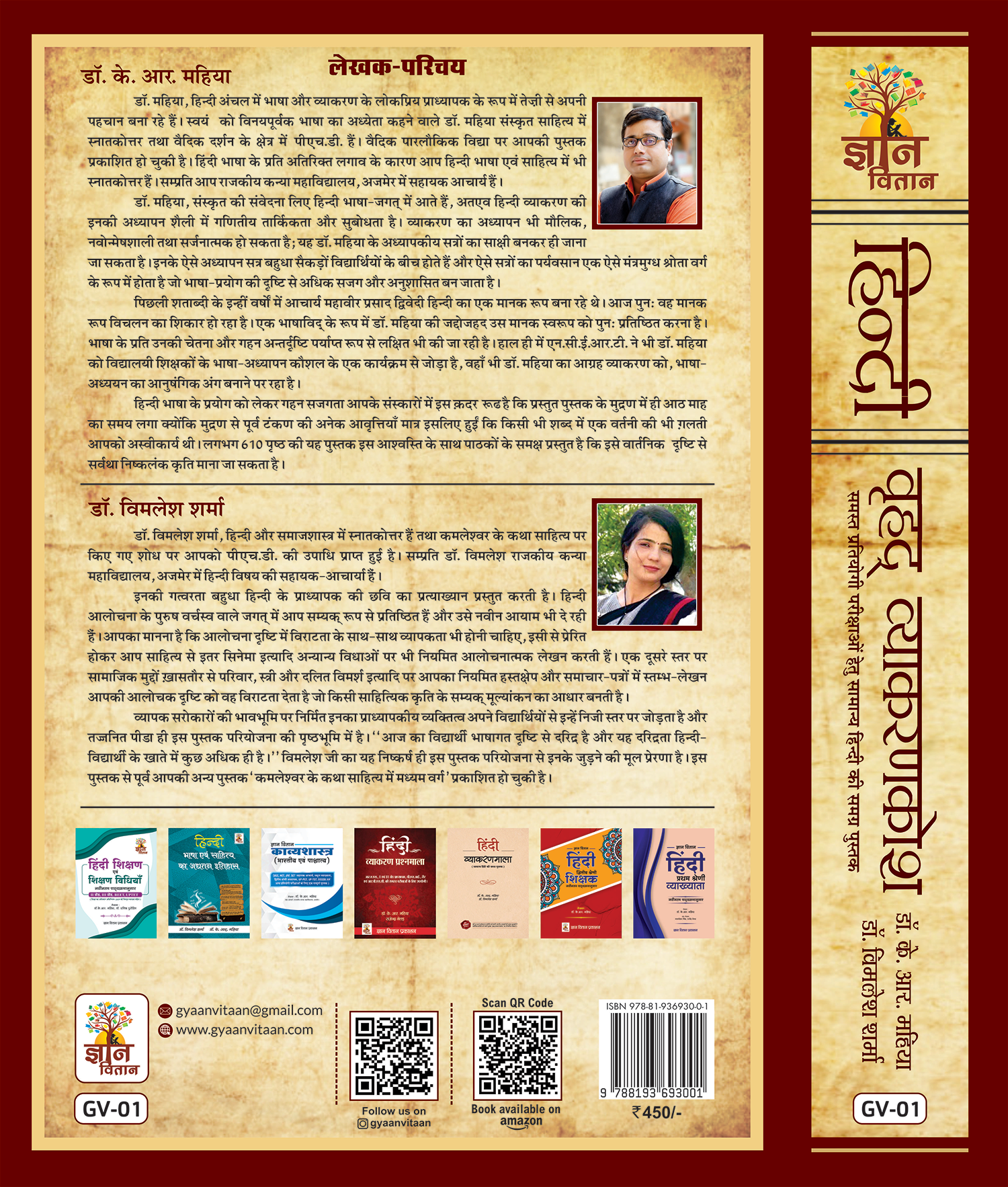 Hindi Comprehensive Grammar Dictionary - Image 2